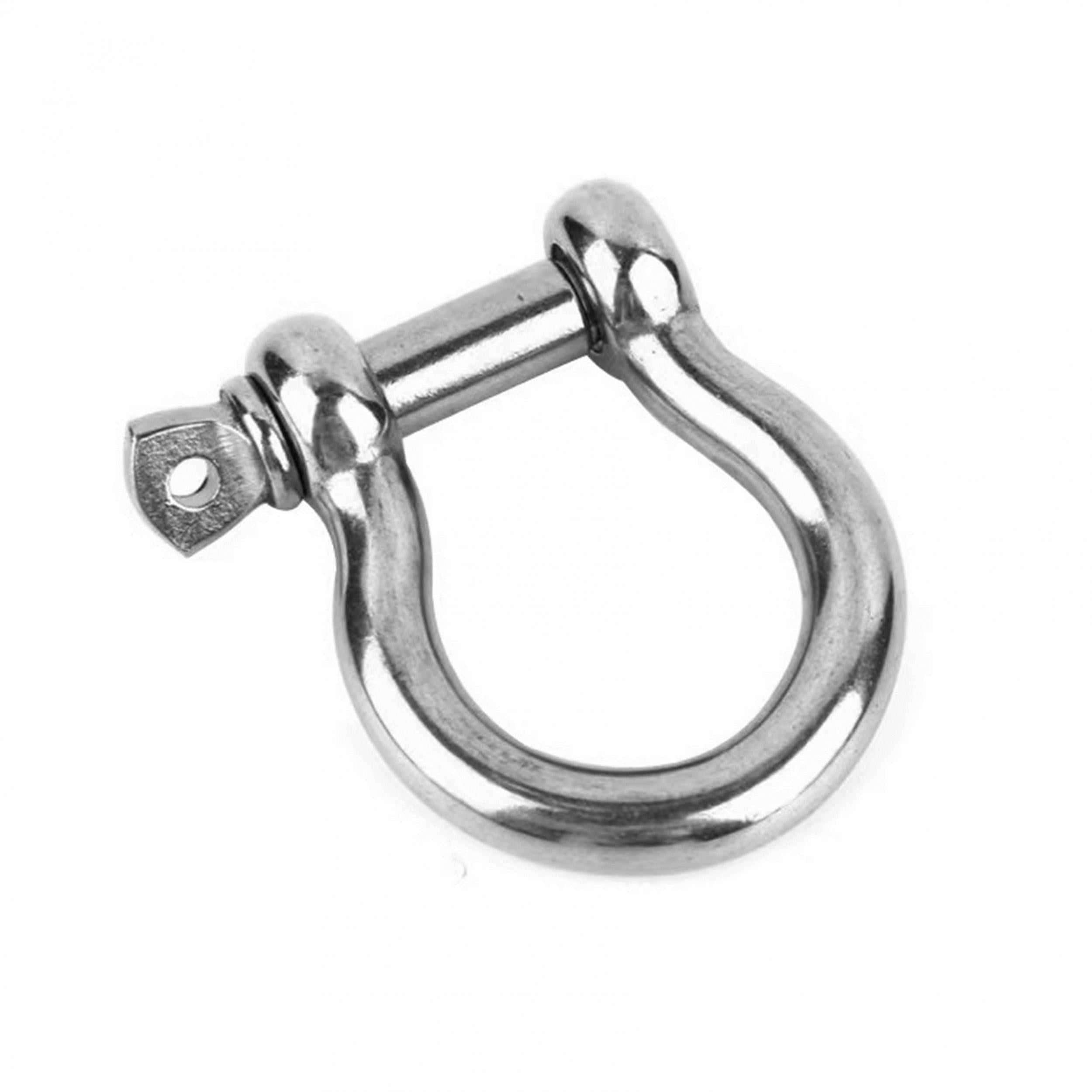 Stainless Steel D Shape Bow Load Shackle M4 12 7 81 M5 7 62