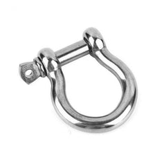 Stainless Steel D Shape Bow Load Shackle M4 12 7 81 M5 7 62