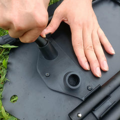 Hexagonal Foldable Tactical Table Aluminum Alloy Nylon Double Layered