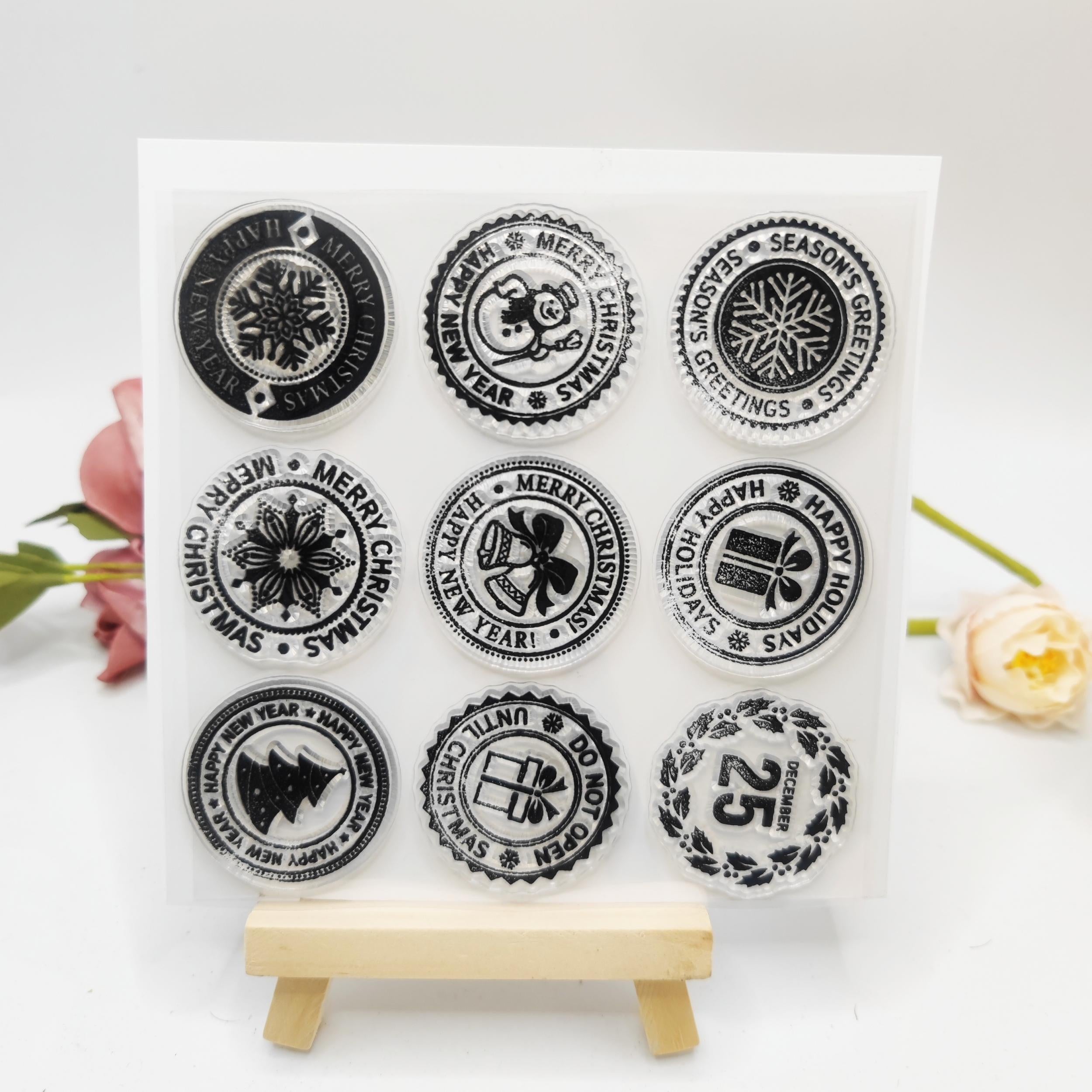 Christmas Stamp 1pc Party Supplies Gift