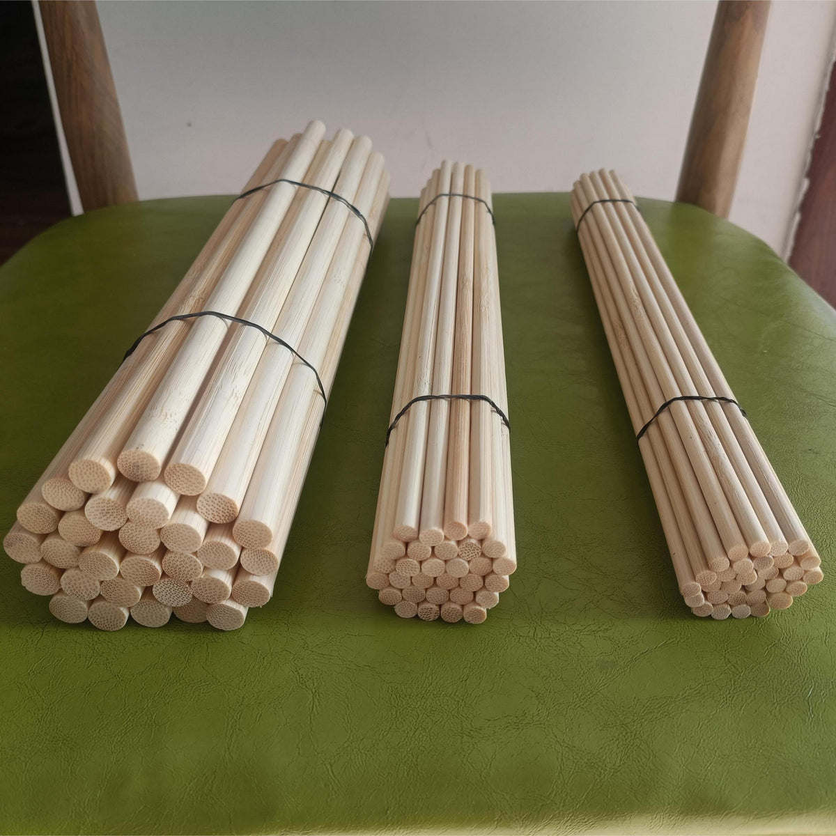 30/50/100 Pcs Bamboo Skewers 11.8", Flat Headed, Unfinished, Crafts DIY Projects