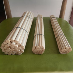 30/50/100 Pcs Bamboo Skewers 11.8", Flat Headed, Unfinished, Crafts DIY Projects