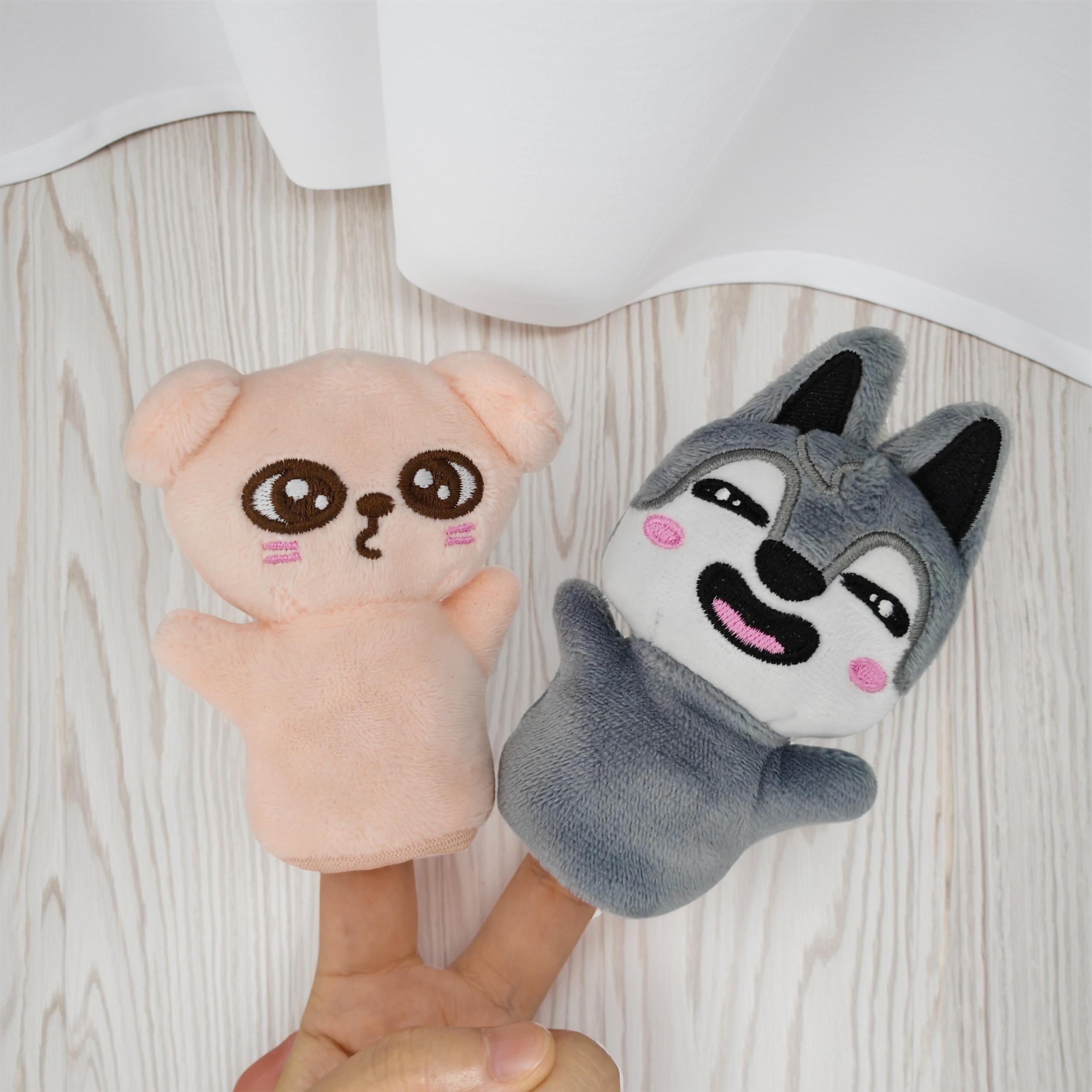 2 Pack Interactive Plush Dolls Toy Game with Pendant - Parent Matching Game