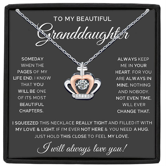 Princess CZ Necklace Birthday Gift