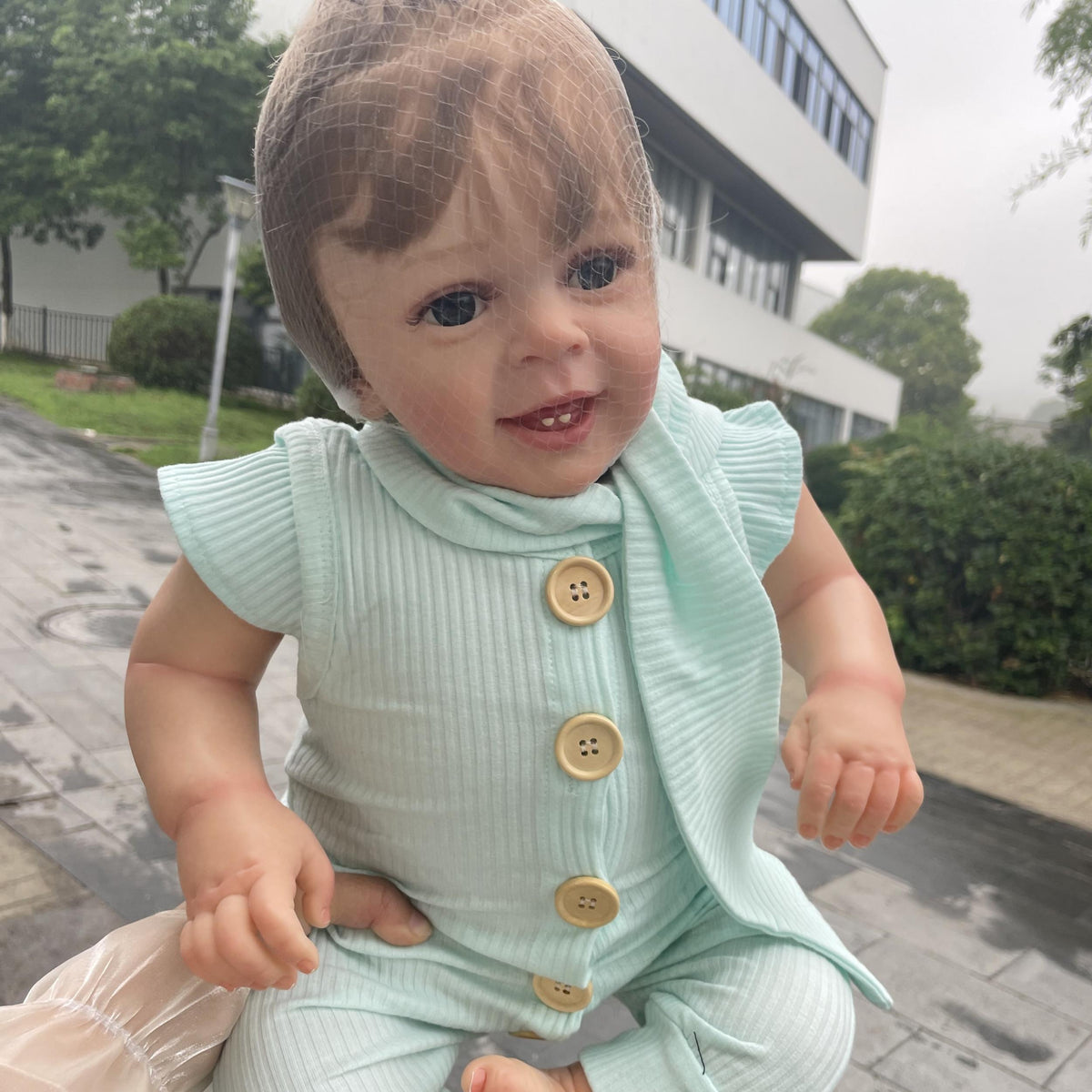 Hand Painted Baby Doll Soft Fabric Body - Perfect Gift for Kids