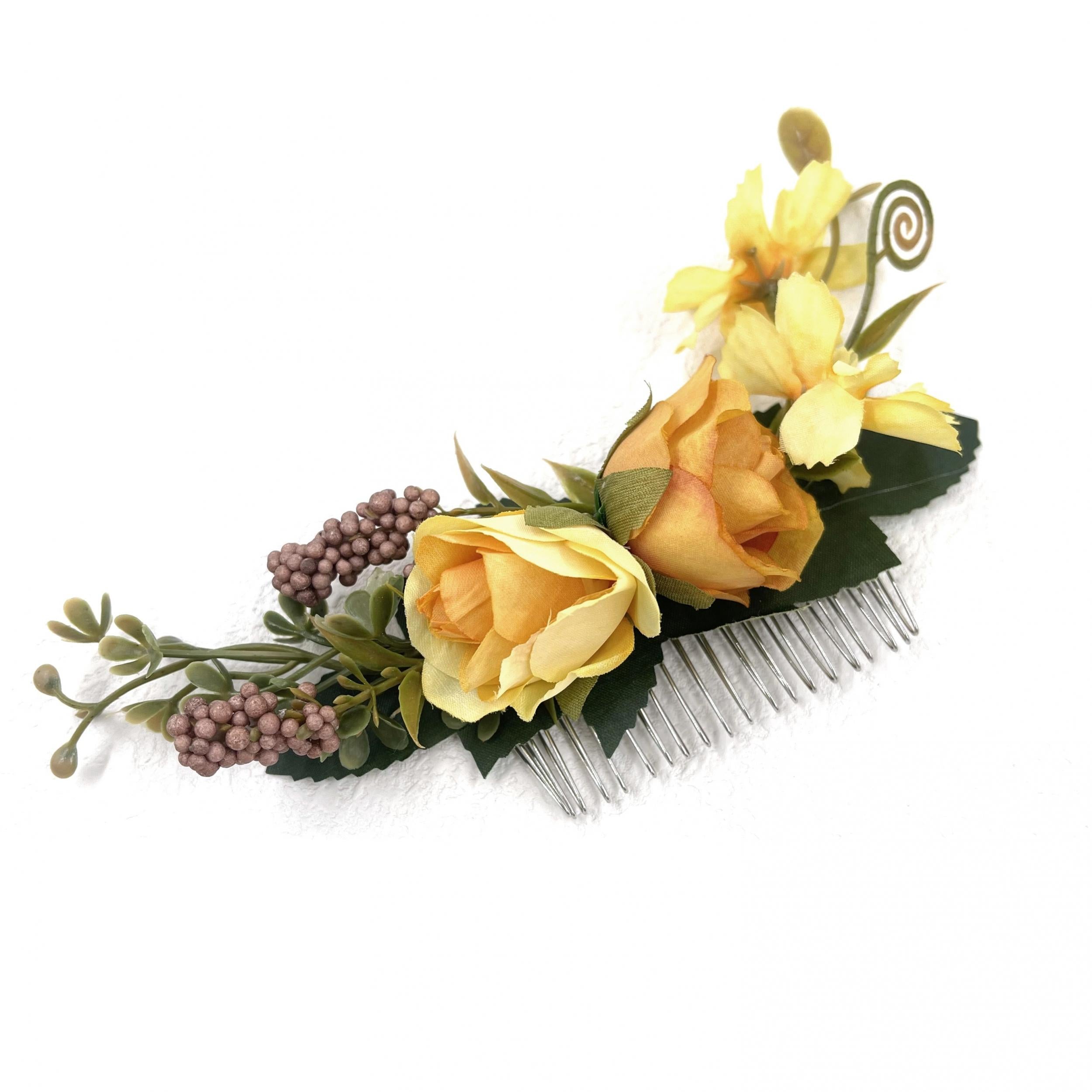 Flower Vine Hair Side Comb Wedding Hair Pin Accessories