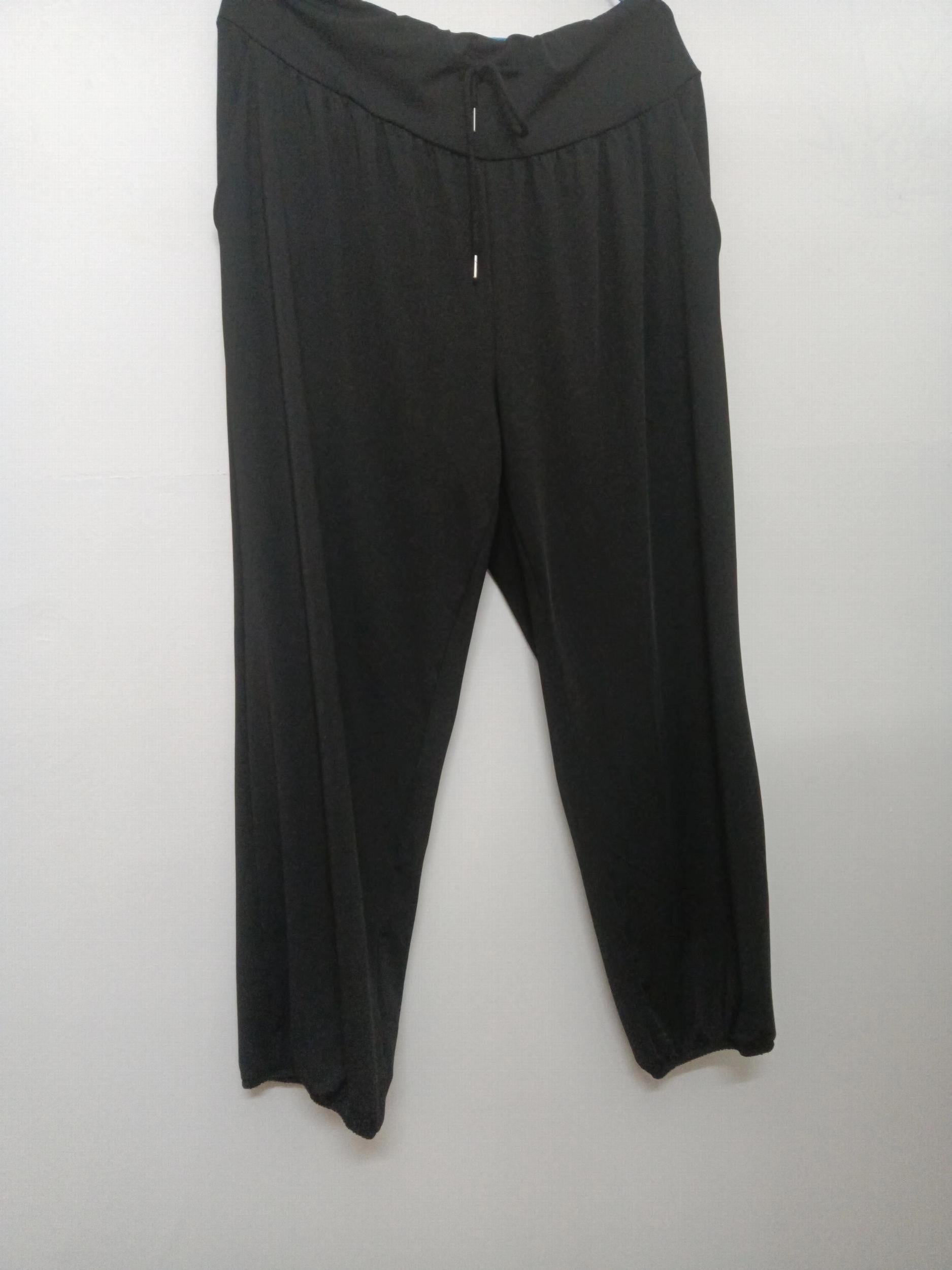  Sports Pants Women's Plus Solid Yoga Pants With Pockets