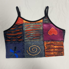 Print Cami Top Sexy Spaghetti Summer Sleeveless Women's Clothing