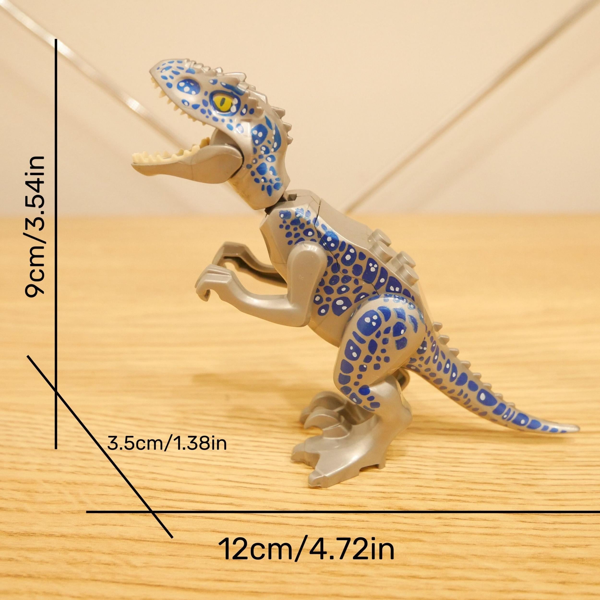 12pcs Dinosaur Building Blocks Egg Toys Assembling Models Birthday Prizes