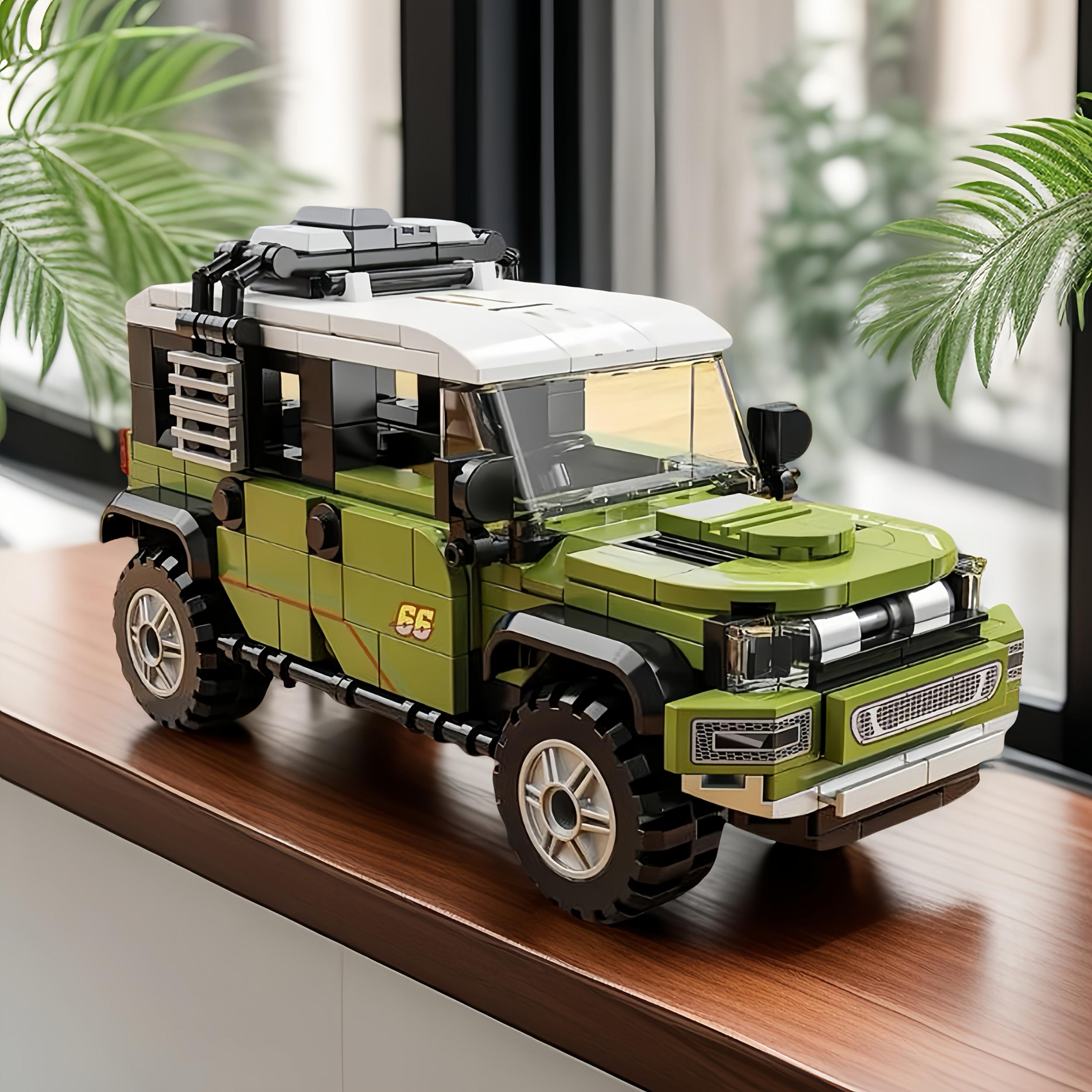 330pcs Off-road Vehicle Building Model Kit for Children