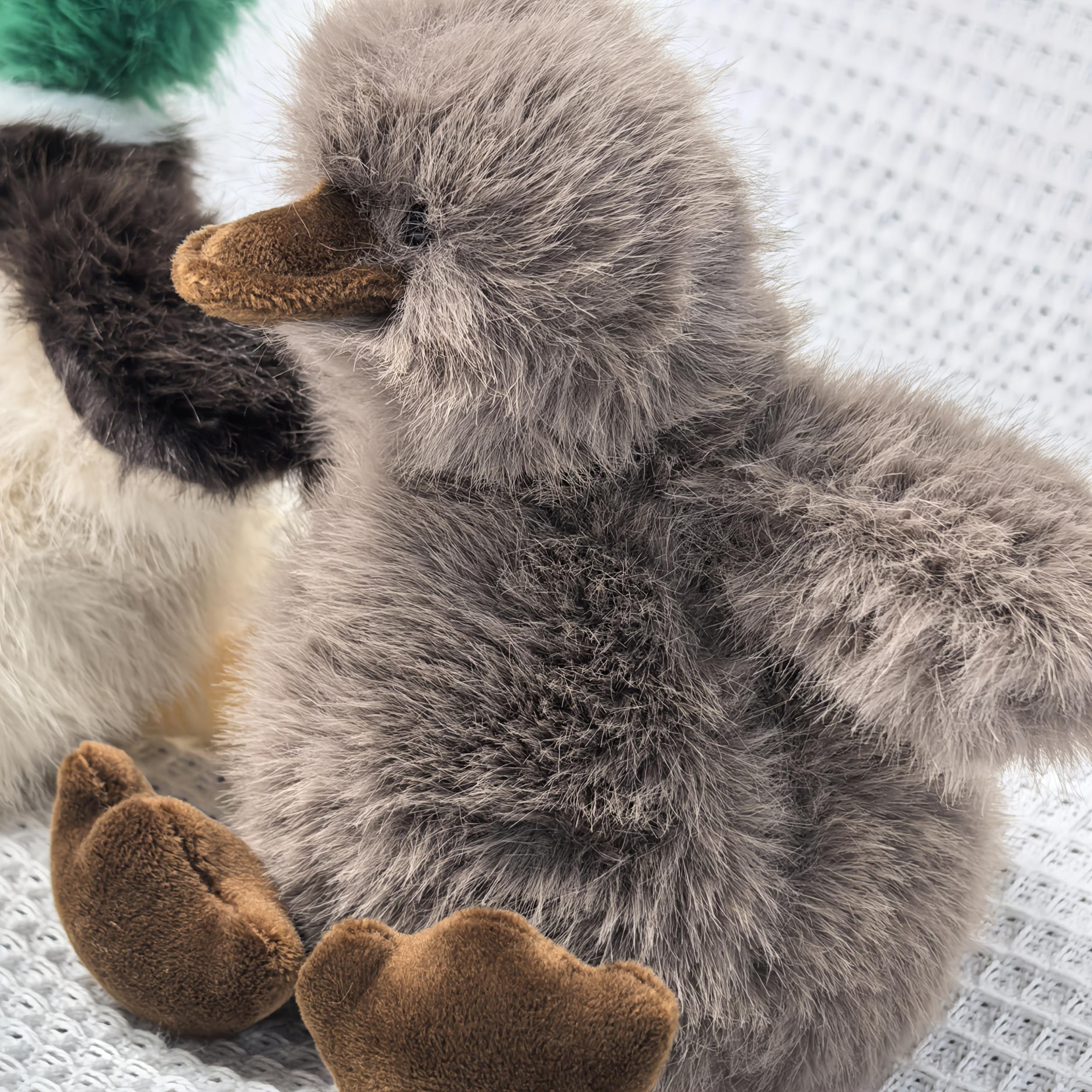 Messy Duck Plush Toy - Soft Stuffed Figure
