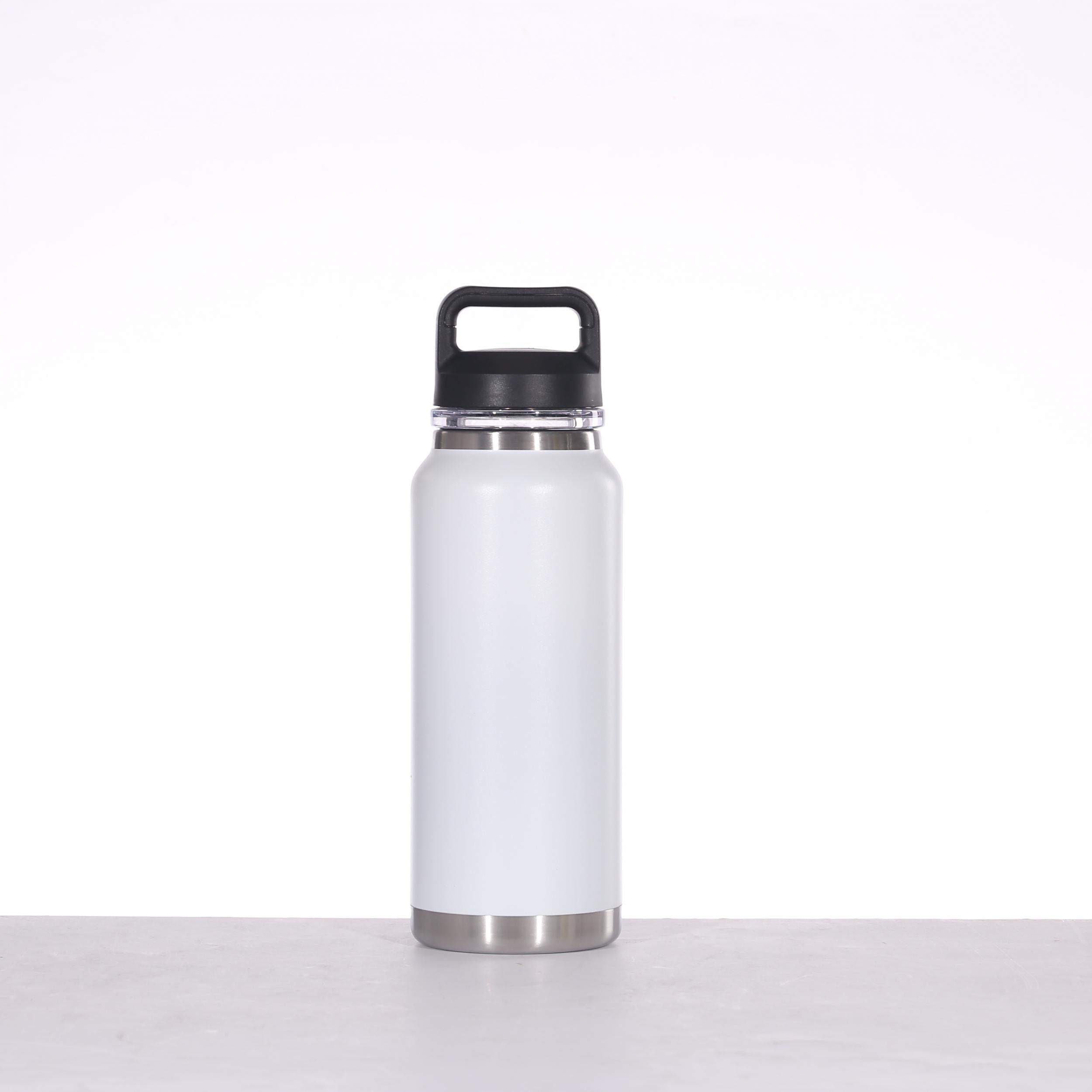 Stainless Steel Insulated Water Bottle 36oz - Thermal Cup for Hot & Cold Drinks