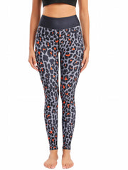 Personality Flower Print High Waist Butt Lifting Leggings