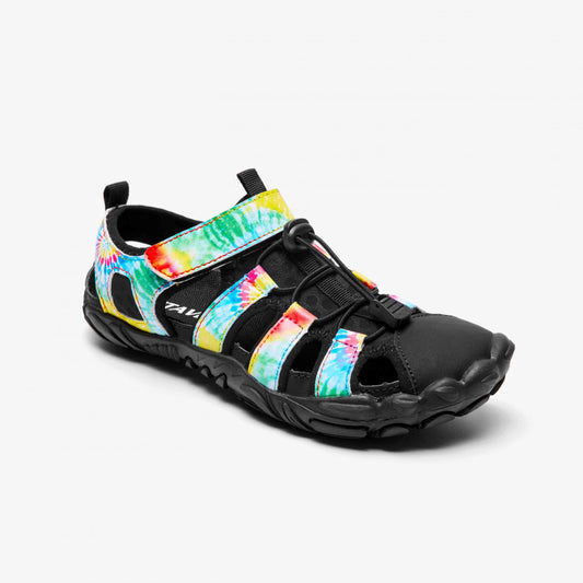 Women's Tie Dye Water Shoes Hook & Loop Fastener Wading Shoes