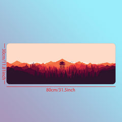 Personality Creative Thickened Office Keyboard Computer Desk Pad