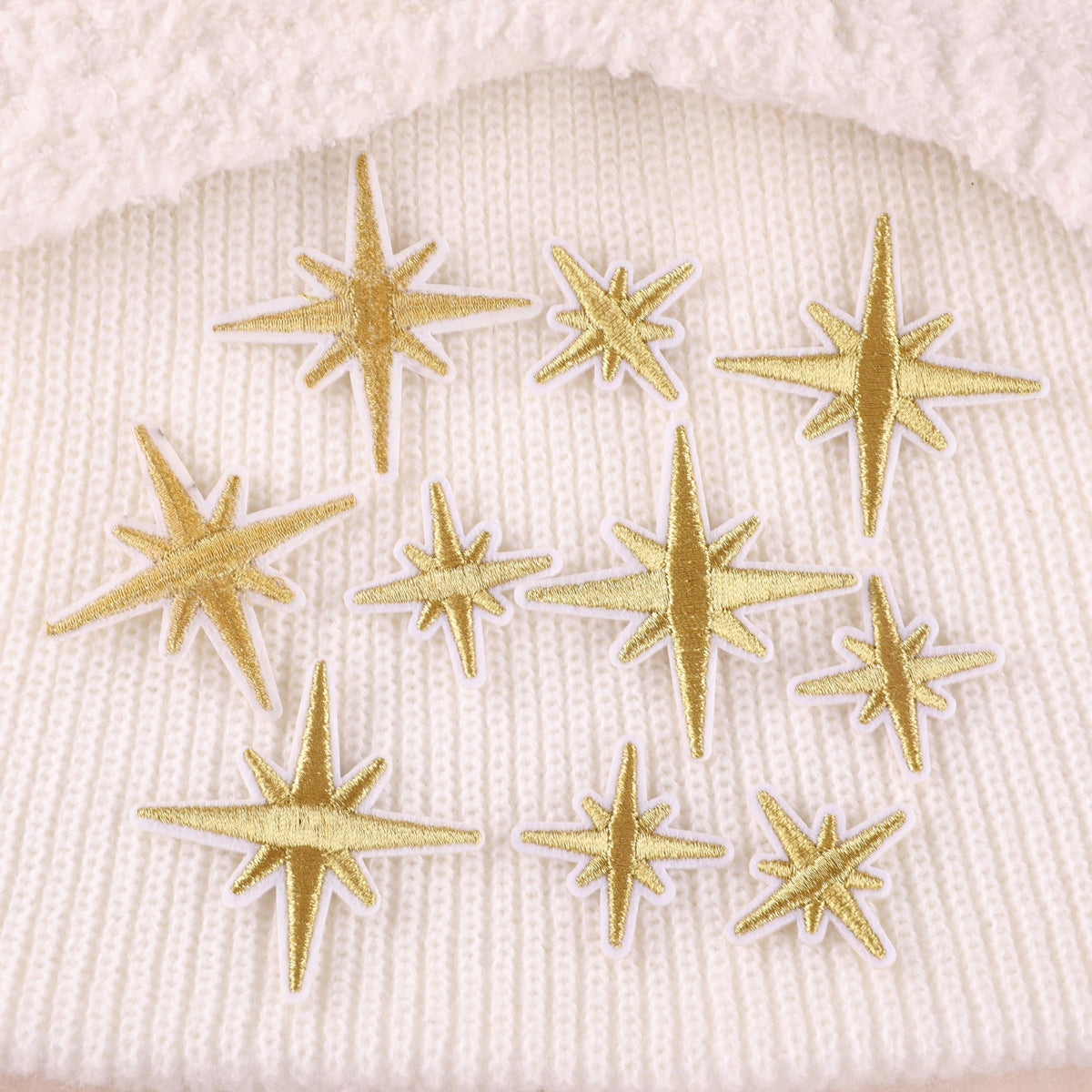 10pcs Cross Edge Patches Girls Clothing Coat DIY Ironing Cloth