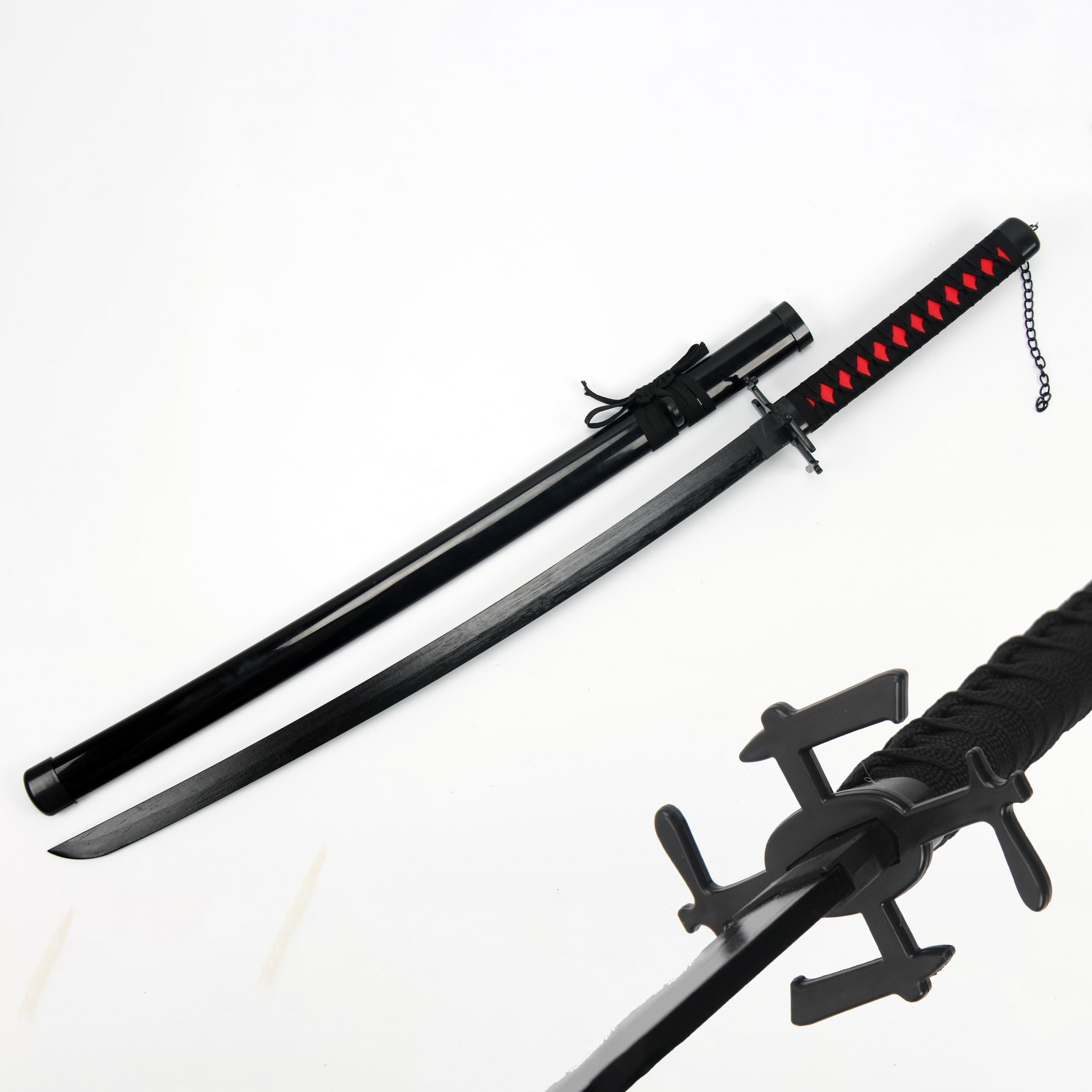 Wooden Anime Samurai Sword for Cosplay & Collectors