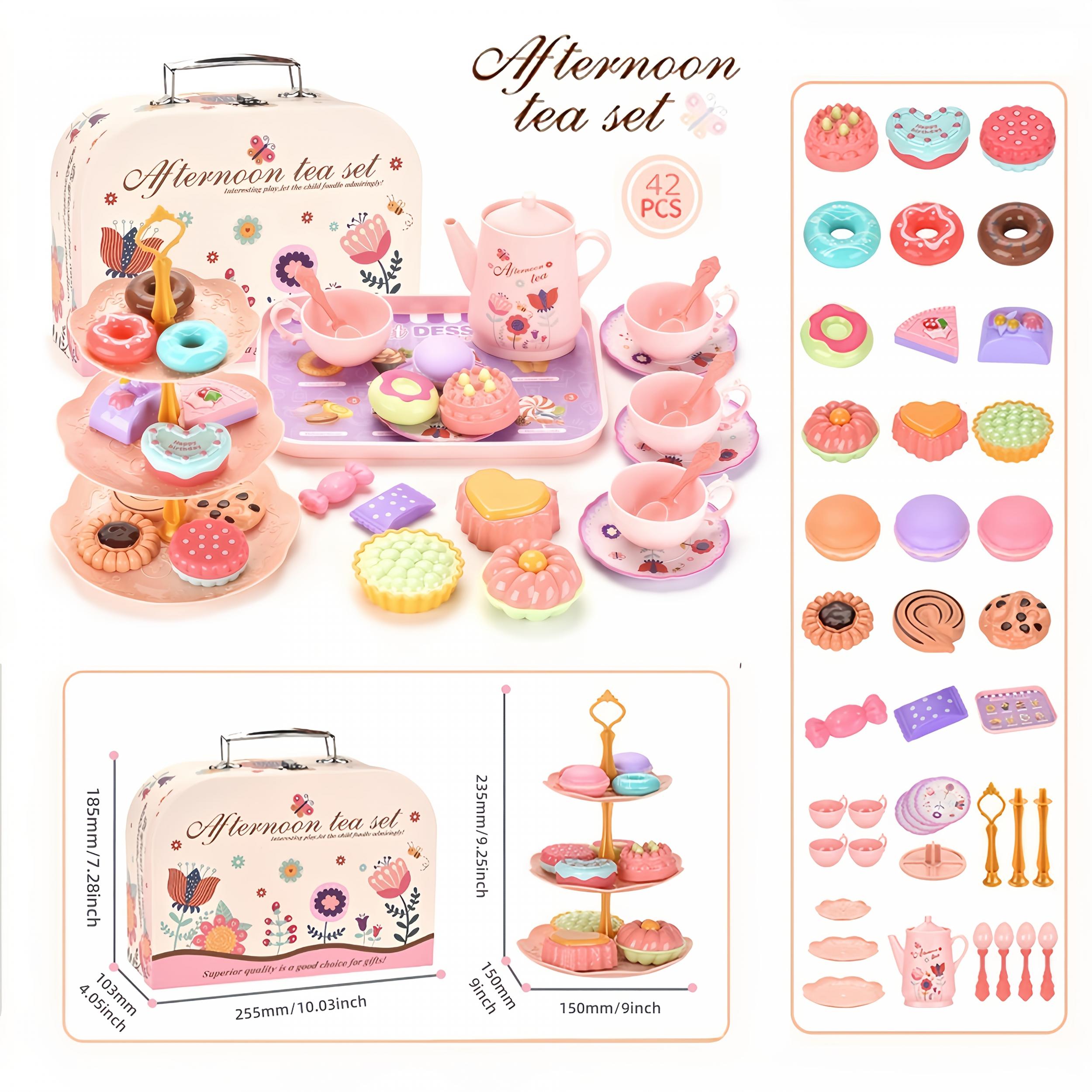 Girls Play House with Afternoon Tea Set