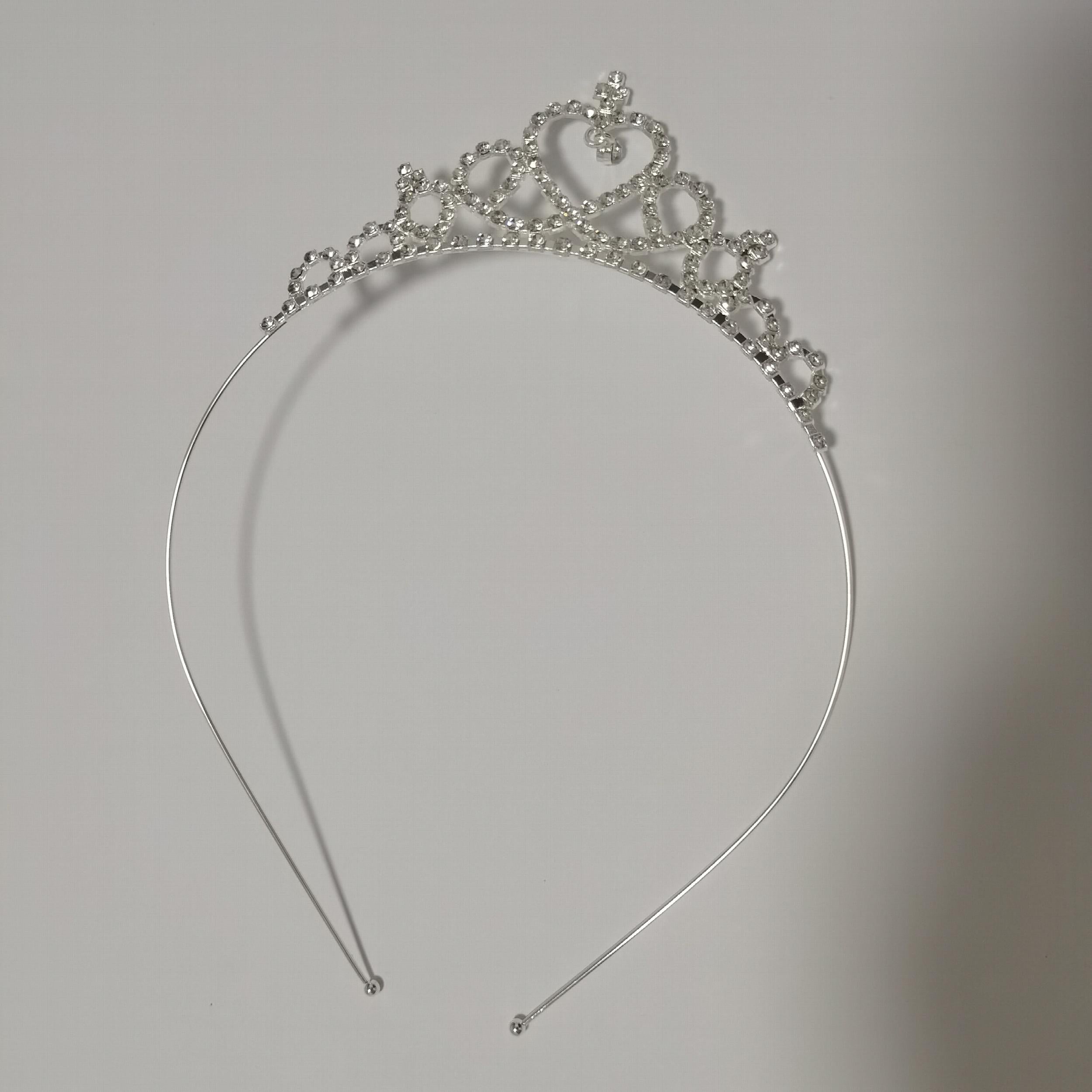 Kids Crystal Rhinestone Crown Hair Band