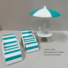 Mini Beach Decor Set for Terrariums & Fairy Gardens