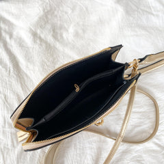 Lady Face Novelty Crossbody Bag PU Leather Textured Phone Bag