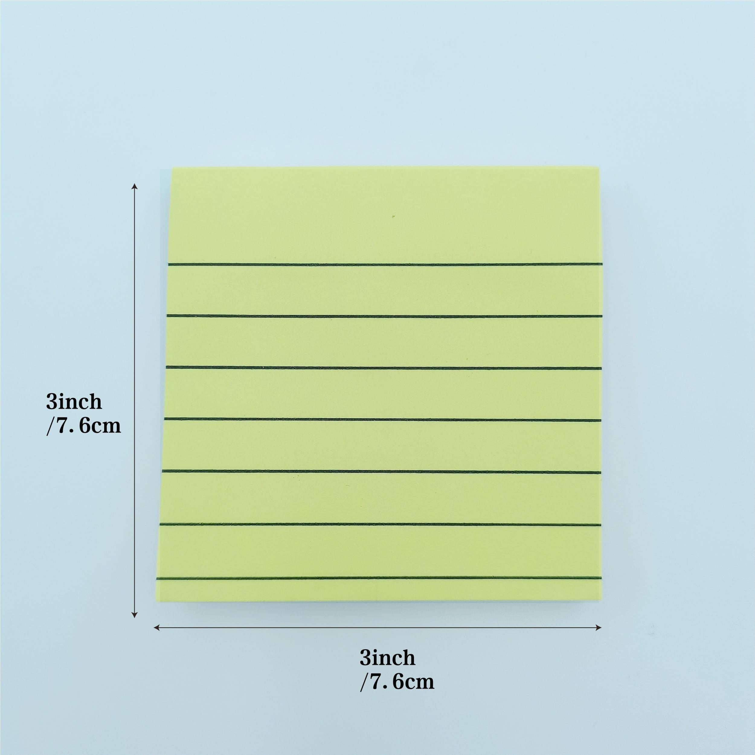 100 Sheets Office Sticky Notes, Packaged in OPP Bag