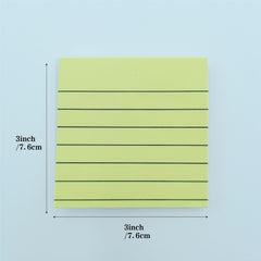 100 Sheets Office Sticky Notes, Packaged in OPP Bag