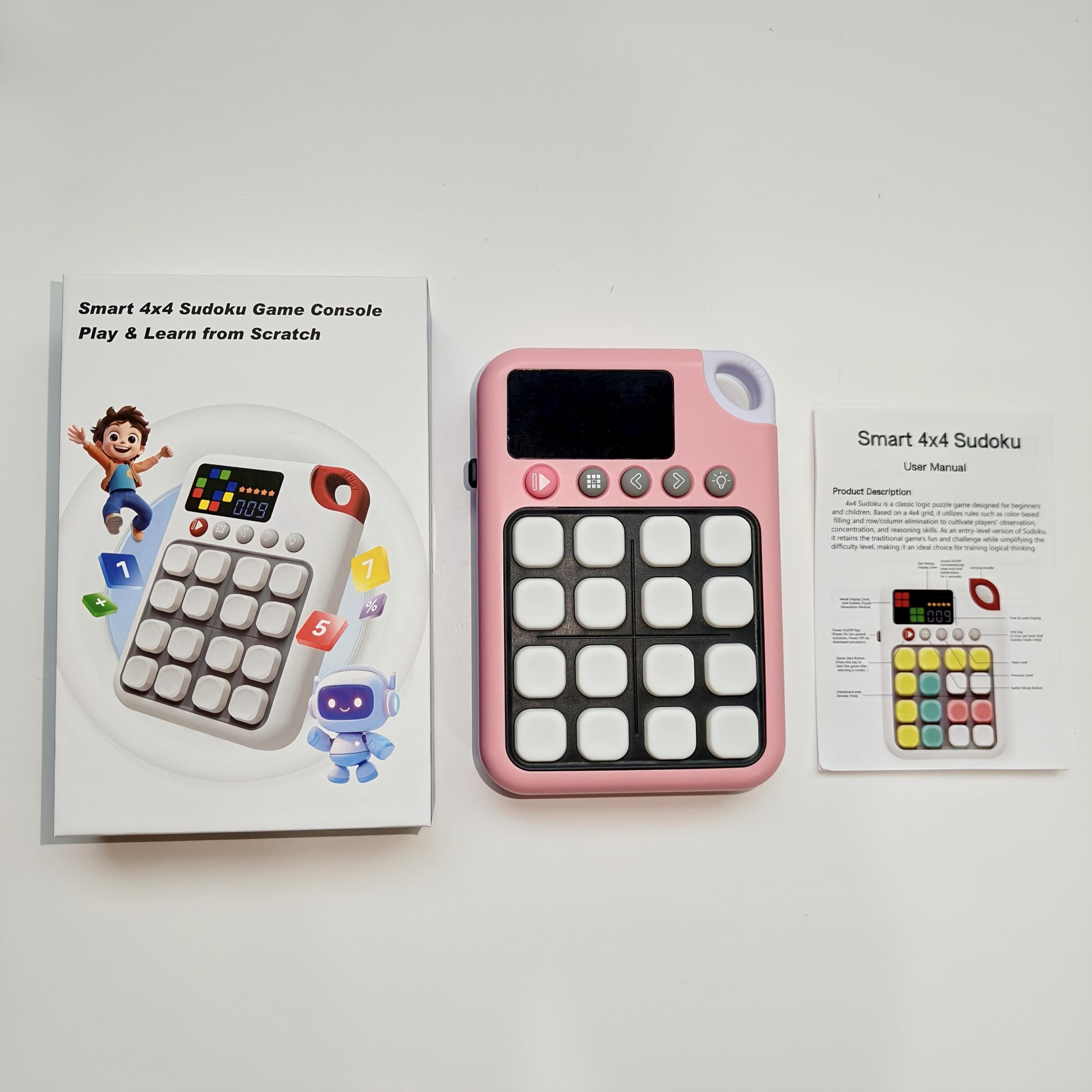 ABS Smart Sudoku Game Machine with Multiple Learning Modes