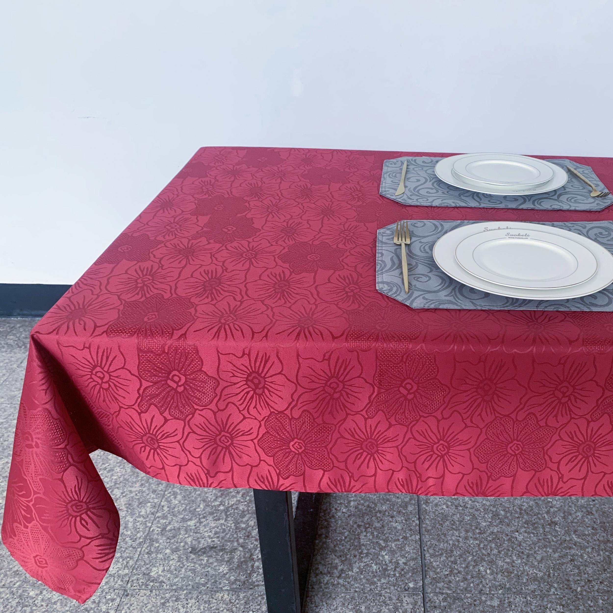 Waterproof Rectangle Tablecloth for Party Home Decor