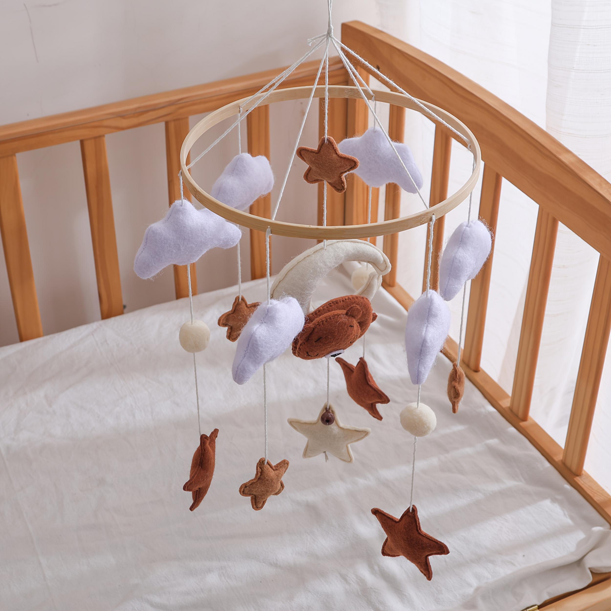 Bear Shaped Baby Toy, Nursery Room Decor, Stroller Pendant