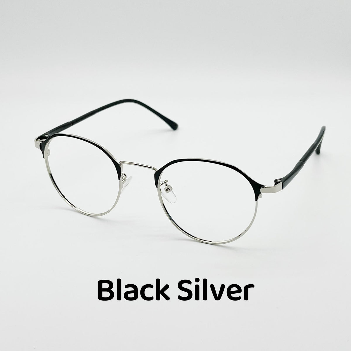 Fashionable Irregular Glasses Mental&plate Three Colors
