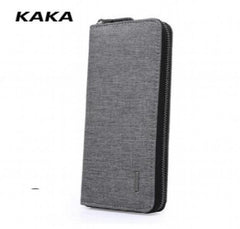 Men's Clutch Wallet Money Clip Large Capacity Phone Bag