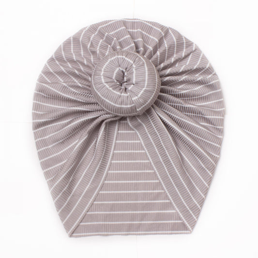 Cute Striped Baby Girls Cap for Photoshoots