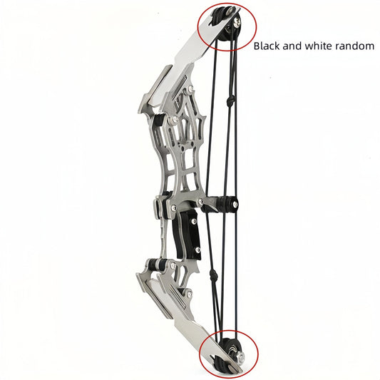 Mini Composite Bow Archery Set Stainless Steel Mini Bow Decompression Toy