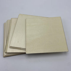 10pcs Wooden Blocks DIY Crafts Games 3.93in Unfinished Bricks