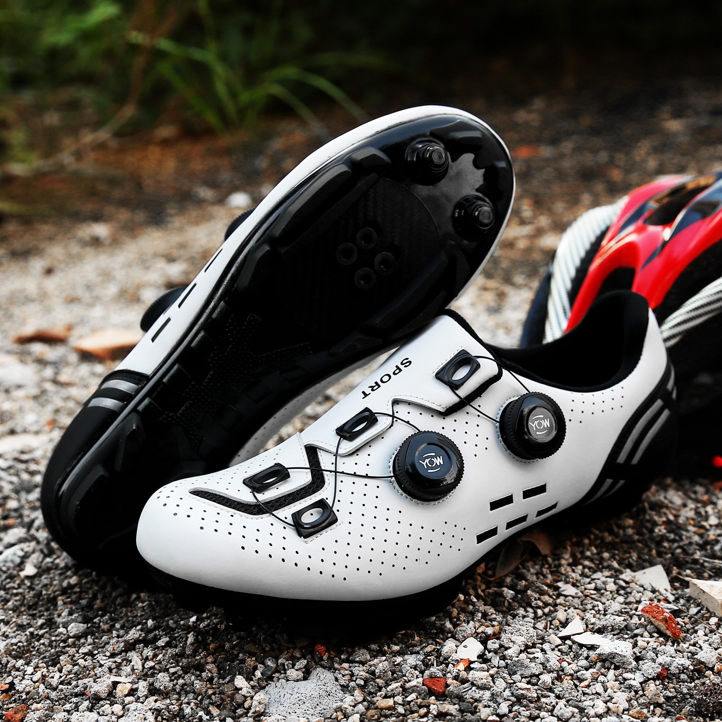 Men's Cycling Sneakers SPD Cleat Mountain Bike Shoes