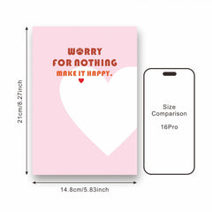 Anxiety Relief Diary A5 Notebook for Self Care and Mindfulness