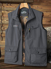 Men's Waterproof Quick Dry Fishing Vest with Pockets