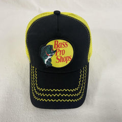 Fish Print Mesh Trucker Hat Baseball Cap Breathable Unisex Dad Hat