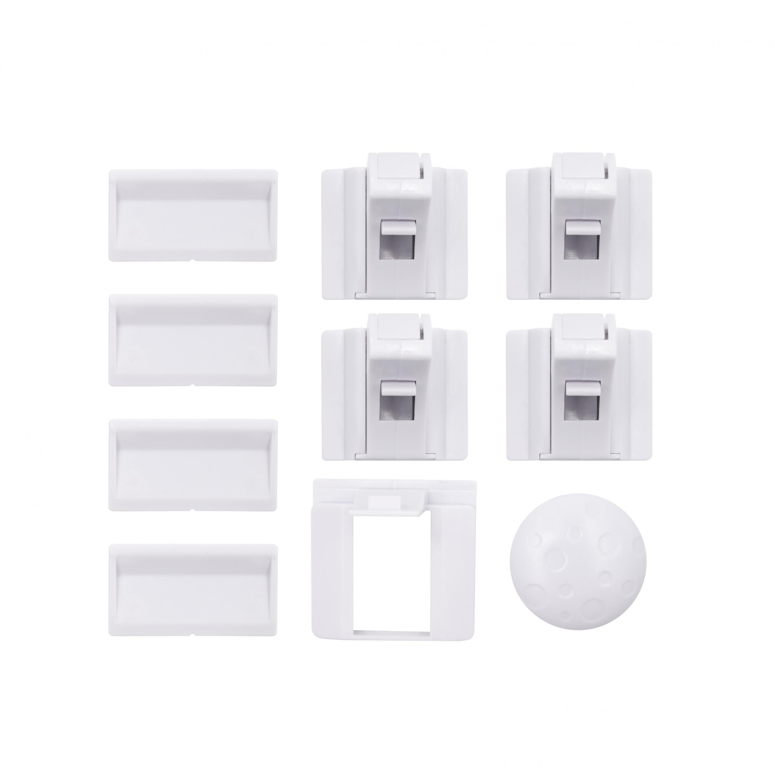 Magnetic Cabinet Locks Baby Proofing Child Safety 4 Pack