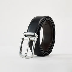 Men's Leather Business Belt & Buckle - Perfect Gift for Husband or Father