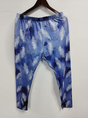  Casual Leggings Women's Plus Random Print High Rise Leggings