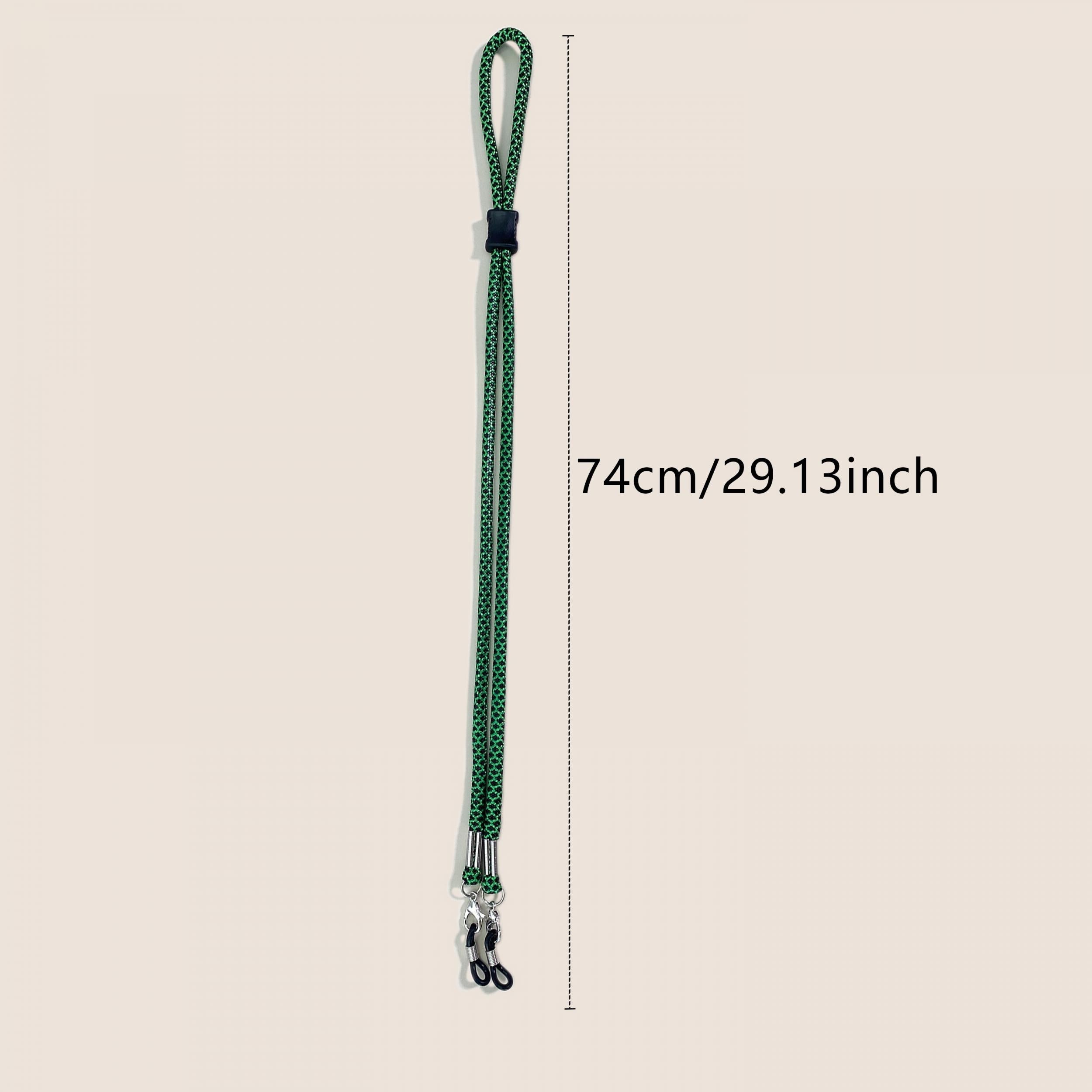 Stylish Glasses Rope with Weave Detail - Anti Slip Adjustable Chain Lanyard