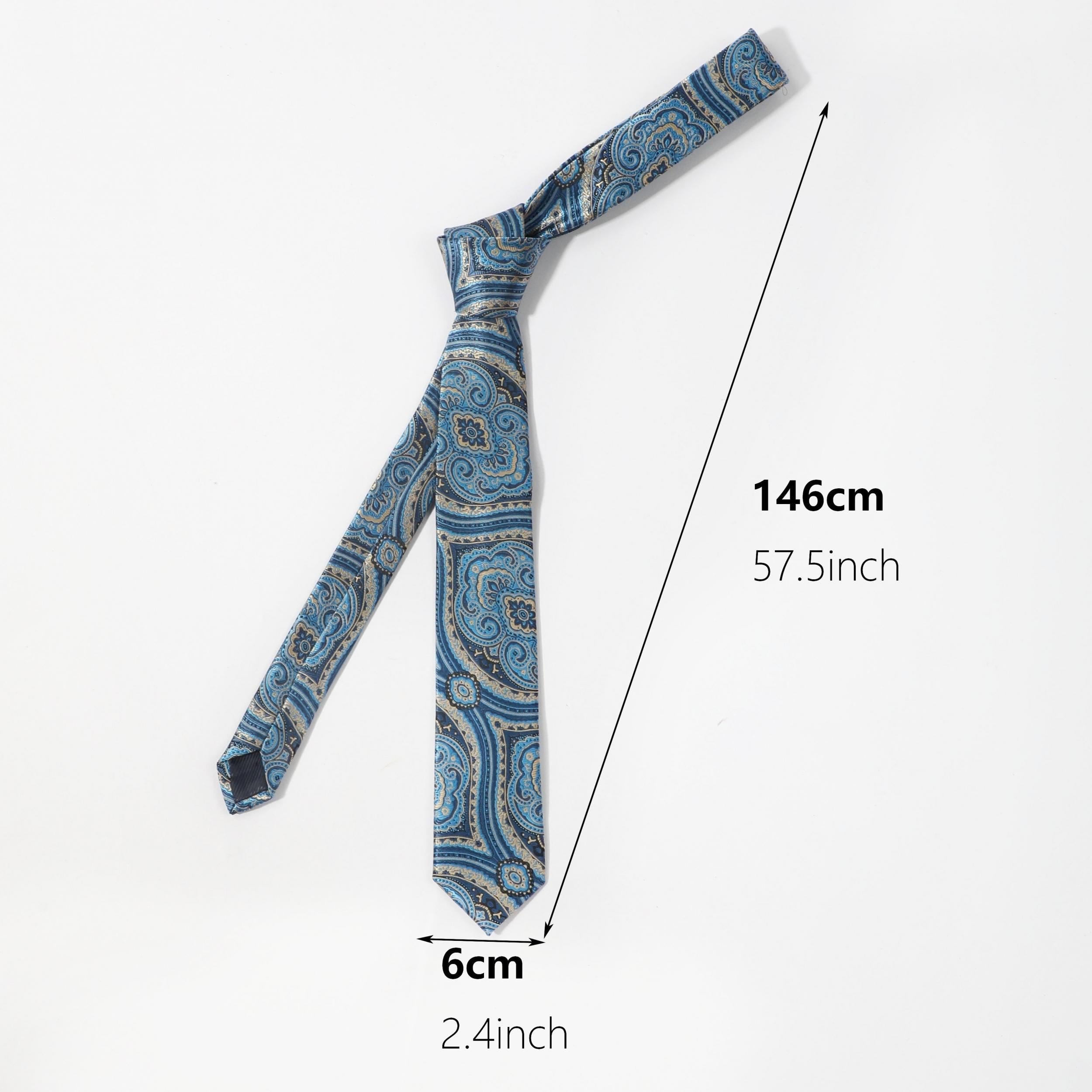 Men's Necktie Jacquard Necktie Business Wedding Party Necktie