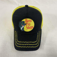 Mesh Breathable Trucker Hat Fish Print Baseball Cap Adjustable Sun Hats