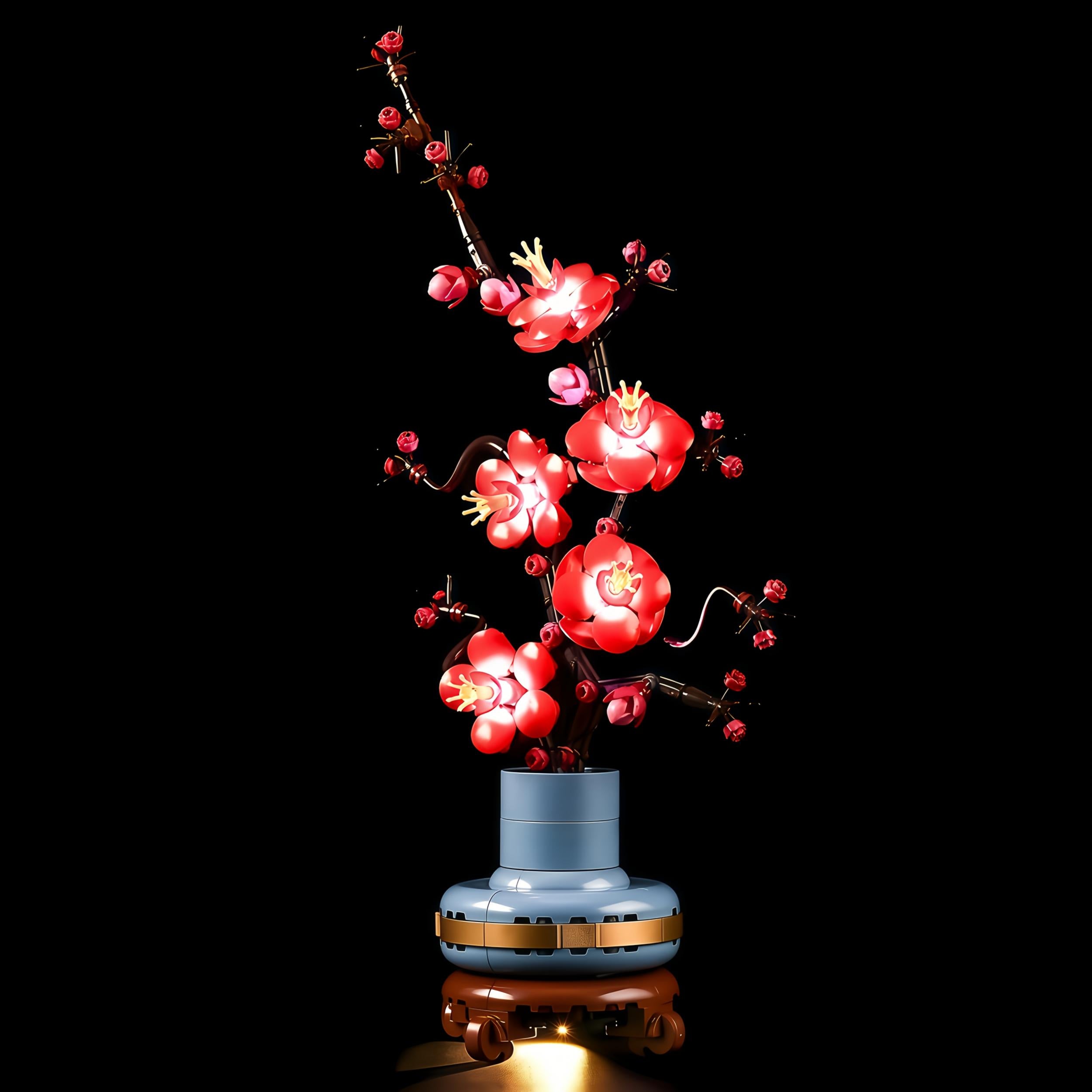 LYBCAXISE Mini LED Lights for 10369 Plum Blossom Light