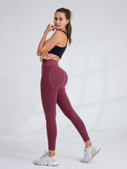 Seamless High Waist Yoga Leggings, Slim Fit Workout Pants