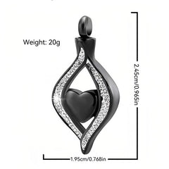 Pet Memorial Pendant Cremation Urn Necklace