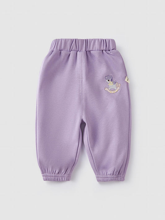 Toddler Cartoon Graphic Cotton Pants