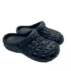 Women's Geometric Pattern Clogs Casual Solid Beach Shoes